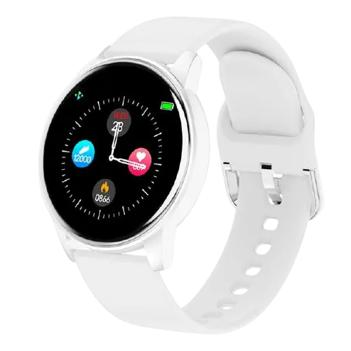 Women Real-Time Weather Forecast Heart Rate Monitor