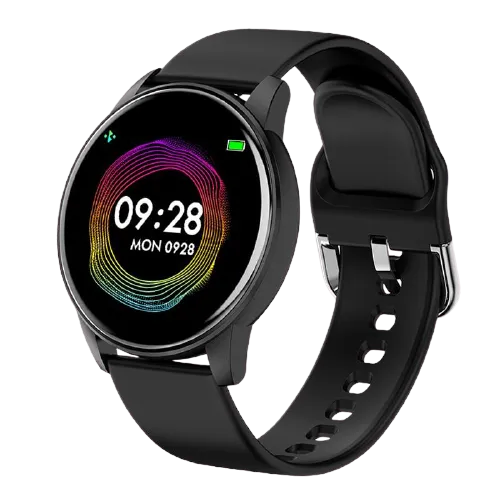 Women Real-Time Weather Forecast Heart Rate Monitor