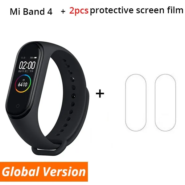 Xiaomi Mi Band 4 Smart Bracelet 3 Color AMOLED Screen Miband 4 Smartband Fitness Traker Bluetooth Sport Waterproof Smart Band