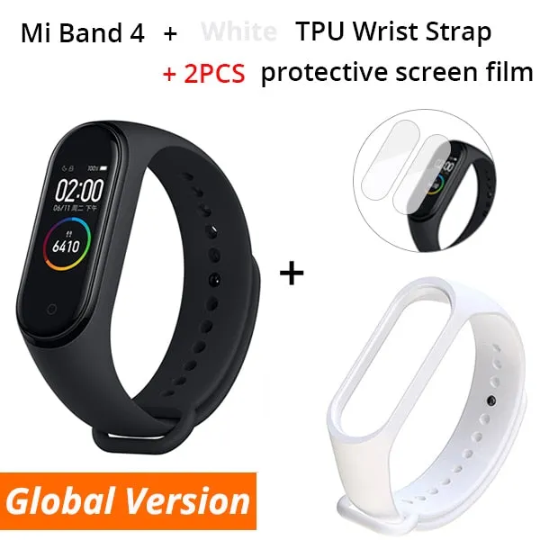 Xiaomi Mi Band 4 Smart Bracelet 3 Color AMOLED Screen Miband 4 Smartband Fitness Traker Bluetooth Sport Waterproof Smart Band