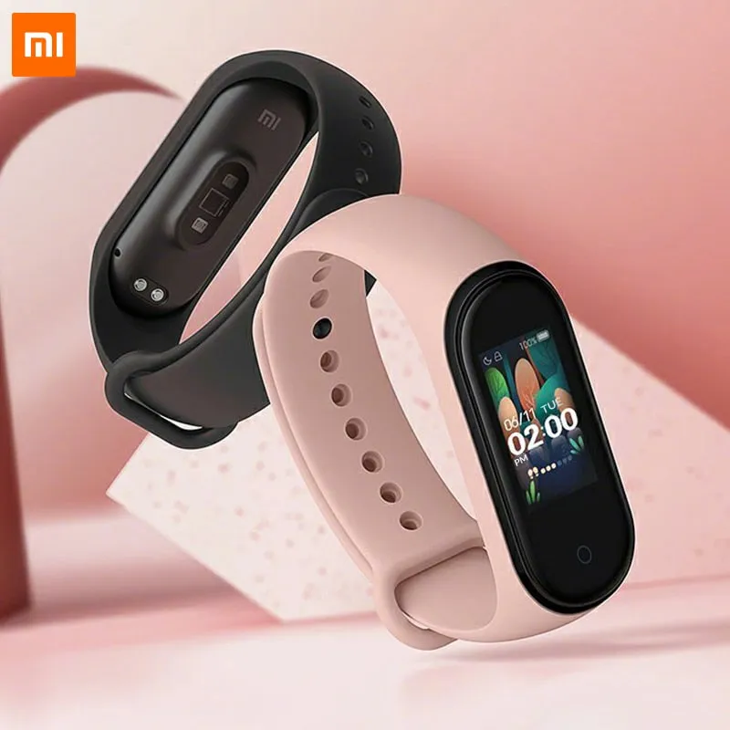 Xiaomi Mi Band 4 Smart Bracelet 3 Color AMOLED Screen Miband 4 Smartband Fitness Traker Bluetooth Sport Waterproof Smart Band