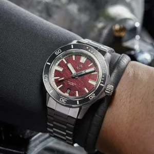 Zelos Swordfish 40mm&nbsp;Titanium - Red&nbsp;Meteorite &ldquo;Blood&nbsp;Moon&rdquo;